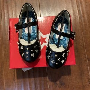 American Girl Black Ballet Shoes Size 8